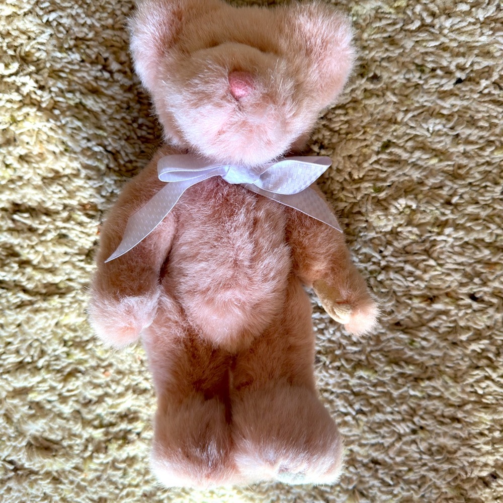 Baby Boyds Bears Bubblegum Pink Soft Teddy Bear
